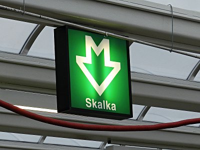 Praha, Modernizácia stanice metra linky A Skalka