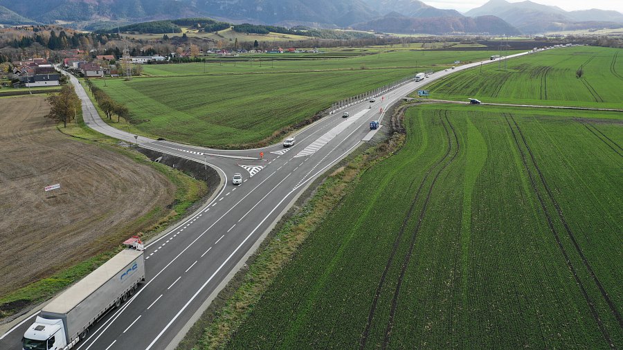 Trasa obchádzky rekonštrukcie cesty i 65 turčianske teplice príbovce