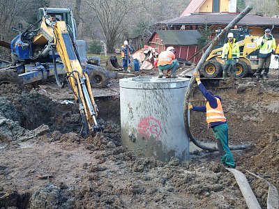 Kanalizácia a ČOV Bojná – Veľké Dvorany