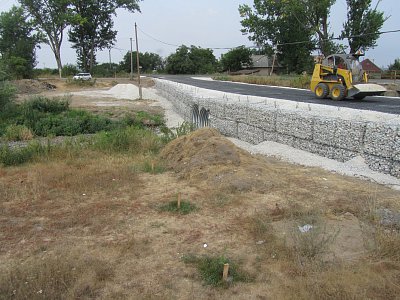 Prestavba mosta na ceste III/5018 cez potok Kamenec