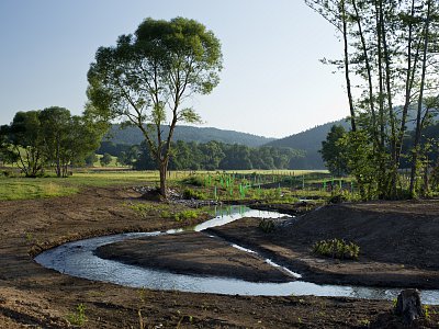 Nenačovice, Revitalizácia toku Loděnice