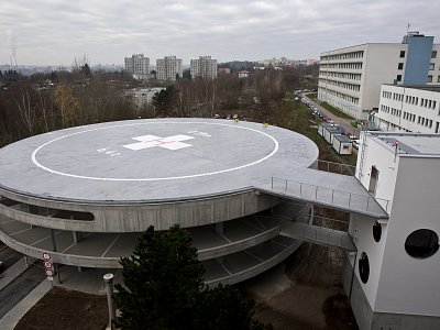 Plzeň, Nadzemný heliport HEMS, Fakultná nemocnica Plzeň