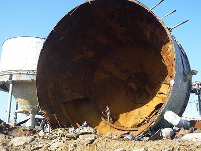 Stráž pod Ralskem, Likvidácia povrchových areálov po hĺbkovej ťažbe uránu